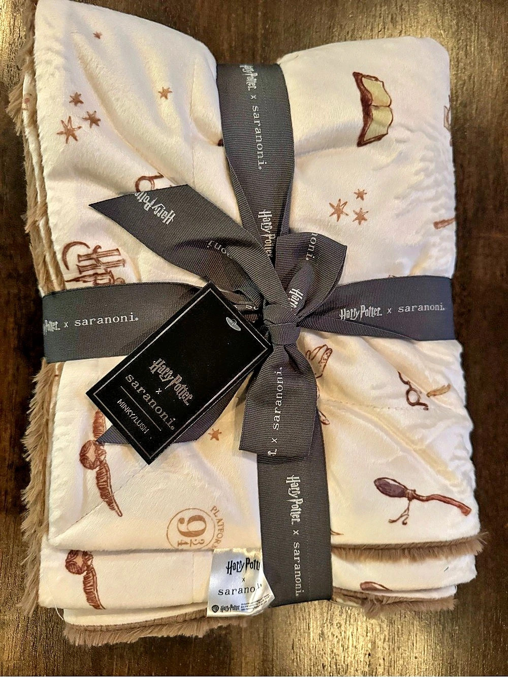 Harry Potter x Saranoni Wizarding World Charm Toddler 40 x 60 Blanket Set NWT